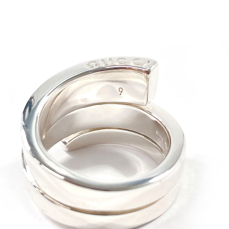 GUCCI Ring G logo snake Silver925 #US 4 1/2 Silver Women Second hand