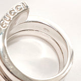 GUCCI Ring G logo snake Silver925 #US 4 1/2 Silver Women Second hand