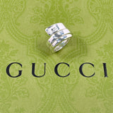 GUCCI Ring Spiral Snake Silver925 #US 4 3/4 Silver Women Second hand