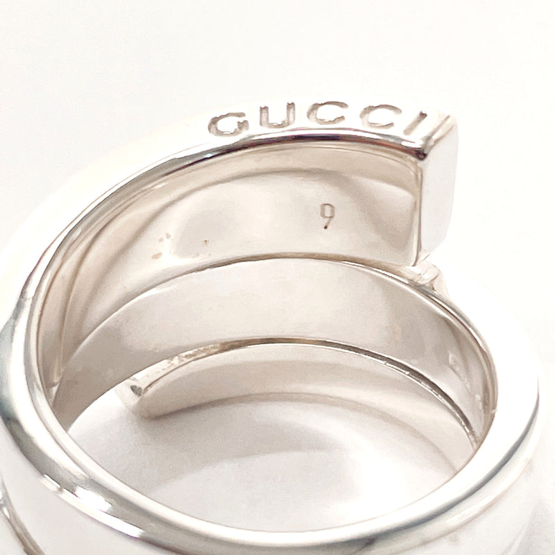 GUCCI Ring G logo snake Silver925 #US 4 1/2 Silver Women Second hand