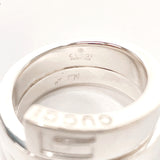 GUCCI Ring G logo snake Silver925 #8(JP Size) Silver Women Used