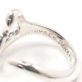 TIFFANY&Co. Ring Open heart Elsa Peretti Silver925 #11(JP Size) Silver Women Used