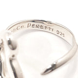 TIFFANY&Co. Ring Open heart Elsa Peretti Silver925 #11(JP Size) Silver Women Used