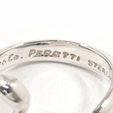 TIFFANY&Co. Ring Open heart Elsa Peretti Sterling Silver #US 5 1/4 Silver Women Second hand