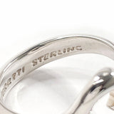 TIFFANY&Co. Ring Open heart Elsa Peretti Sterling Silver #US 5 1/4 Silver Women Second hand