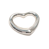 TIFFANY&Co. Pendant top Open heart Elsa Peretti Silver925 Silver Women Used