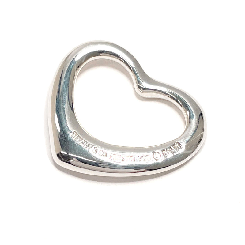 TIFFANY&Co. Pendant top Open heart Elsa Peretti Silver925 Silver Women Used