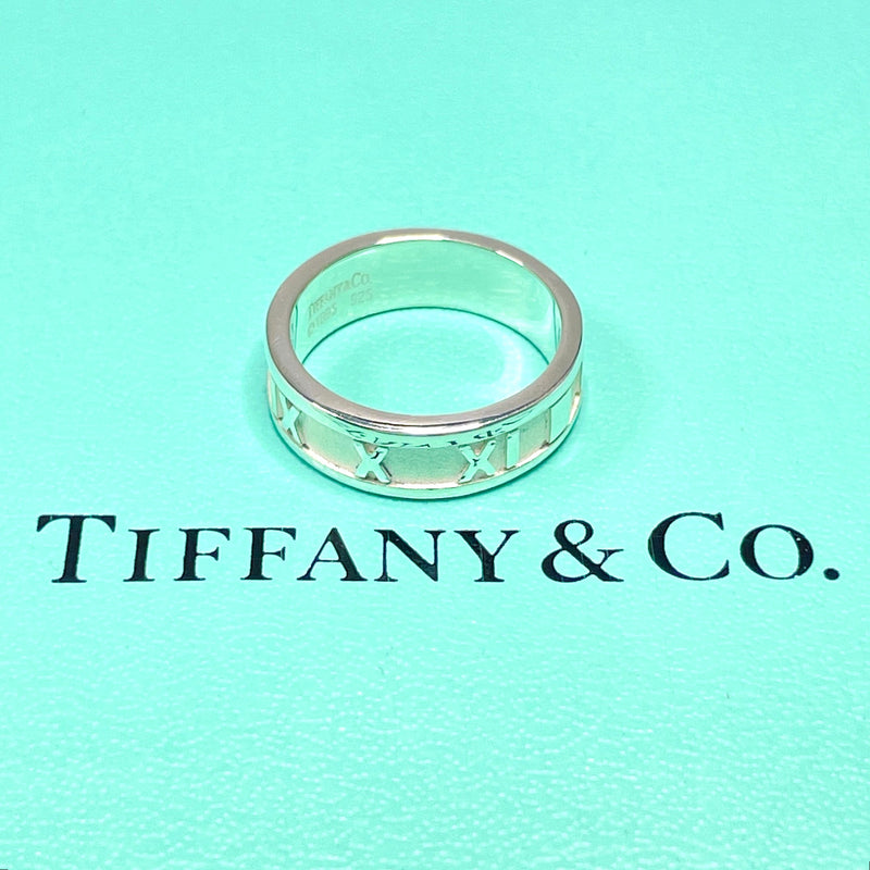 TIFFANY&Co. Ring Atlas Silver925 #10(JP Size) Silver Women Used