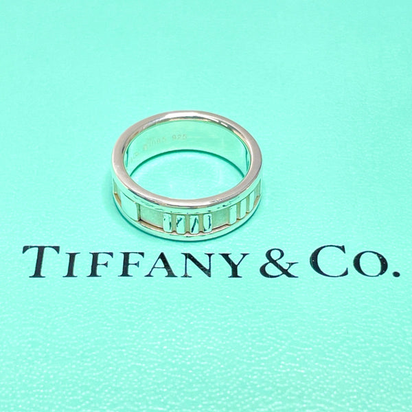 TIFFANY&Co. Ring Atlas Silver925 #9(JP Size) Silver Women Used