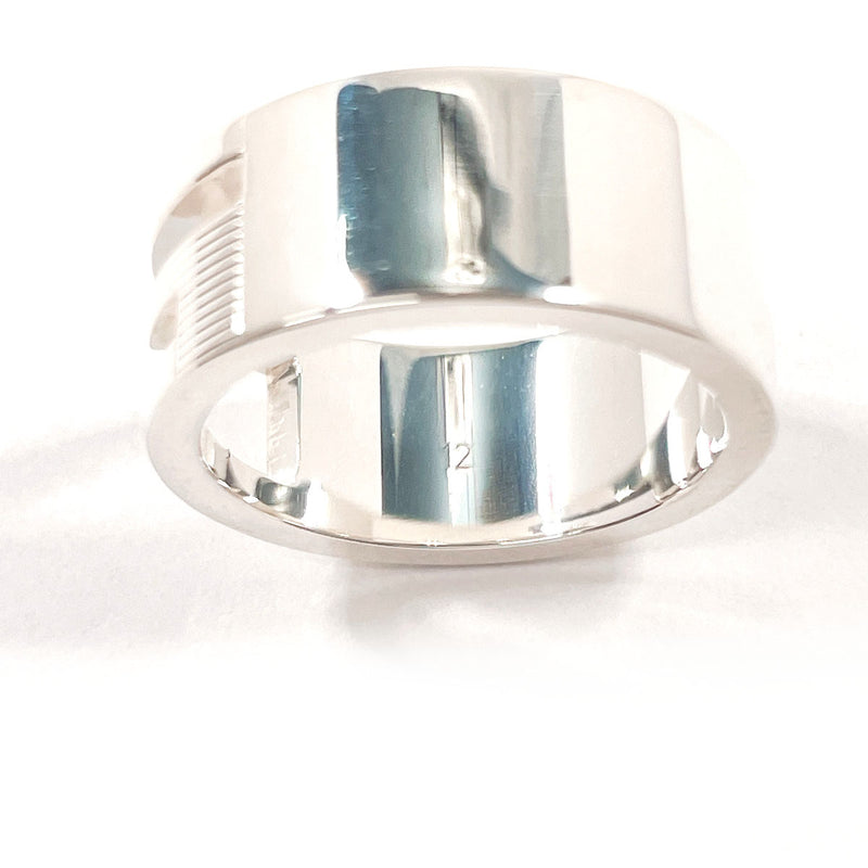 GUCCI Ring Branded Cutout G Silver925 #US 5 1/2 Silver Women Second hand