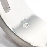 GUCCI Ring Branded Cutout G Silver925 #US 5 1/2 Silver Women Second hand