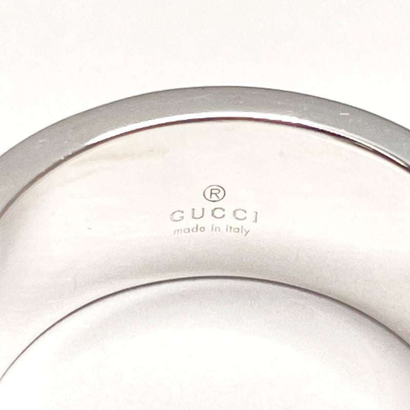 GUCCI Ring Branded Cutout G Silver925 #US 5 1/2 Silver Women Second hand