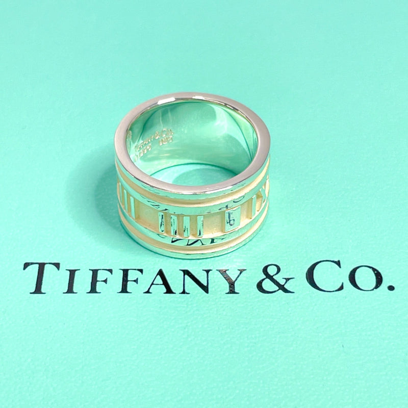 TIFFANY&Co. Ring Atlas Silver925 #11(JP Size) Silver Women Used