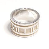 TIFFANY&Co. Ring Atlas Silver925 #11(JP Size) Silver Women Used