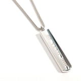 TIFFANY&Co. Necklace 1837 Bar Pendant Silver925 Silver unisex Used