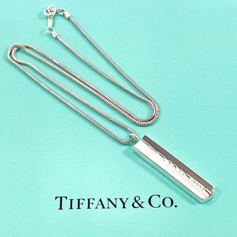 TIFFANY&Co. Necklace 1837 Bar Pendant Silver925 Silver unisex Used