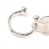 TIFFANY&Co. key ring round tag keyring Silver925 Silver unisex Used