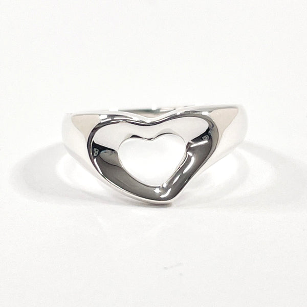 TIFFANY&Co. Ring Open heart Elsa Peretti Silver925 #10.5(JP Size) Silver Women Used