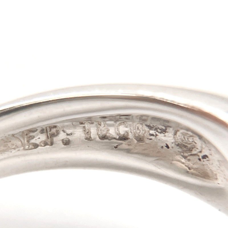 TIFFANY&Co. Ring Open heart Elsa Peretti Silver925 #US 5 1/4 Silver Women Second hand