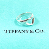 TIFFANY&Co. Ring Open heart Elsa Peretti Silver925 #US 5 1/4 Silver Women Second hand