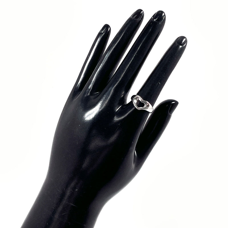 TIFFANY&Co. Ring Open heart Elsa Peretti Silver925 #US 5 1/4 Silver Women Second hand