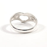 TIFFANY&Co. Ring Open heart Elsa Peretti Silver925 #US 5 1/4 Silver Women Second hand