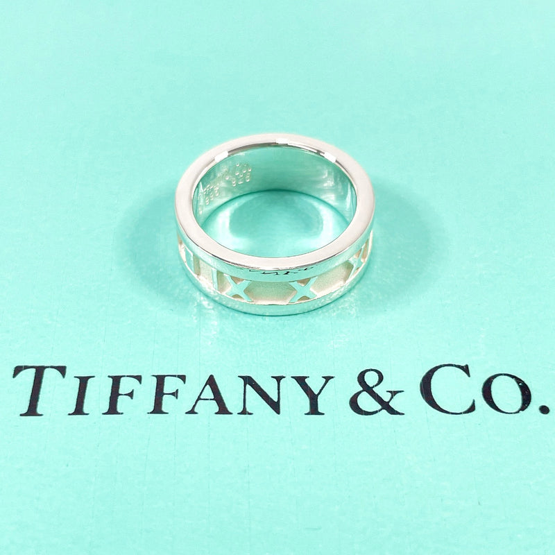 TIFFANY&Co. Ring Atlas Silver925 #8(JP Size) Silver Women Used