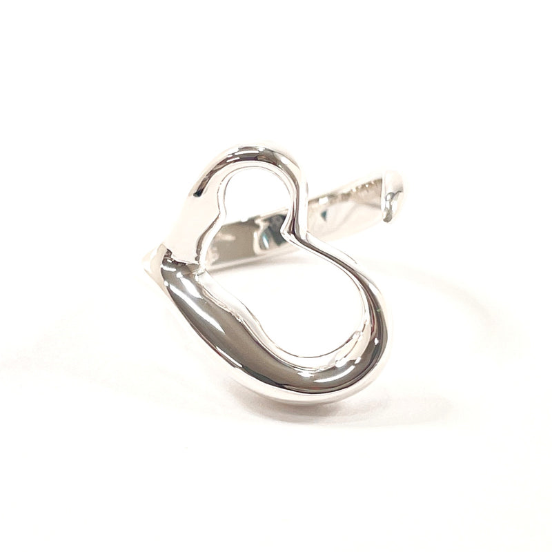 TIFFANY&Co. Ring Open heart Elsa Peretti Silver925 #11(JP Size) Silver Women Used