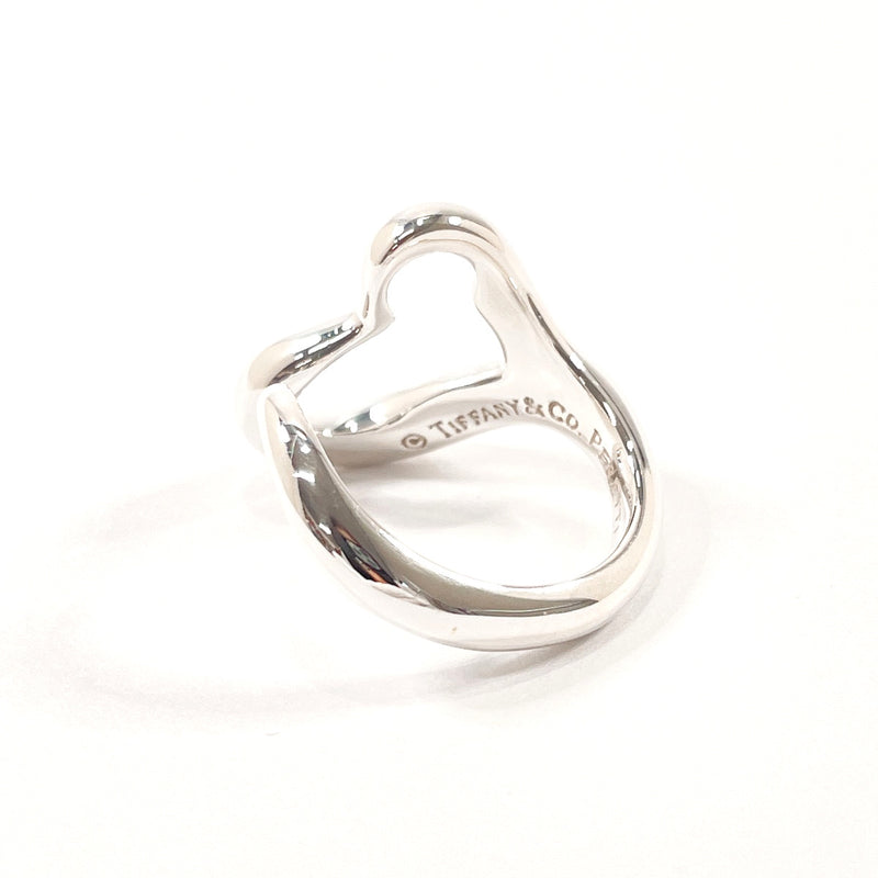 TIFFANY&Co. Ring Open heart Elsa Peretti Silver925 #11(JP Size) Silver Women Used