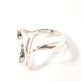 TIFFANY&Co. Ring Open heart Elsa Peretti Silver925 #11(JP Size) Silver Women Used