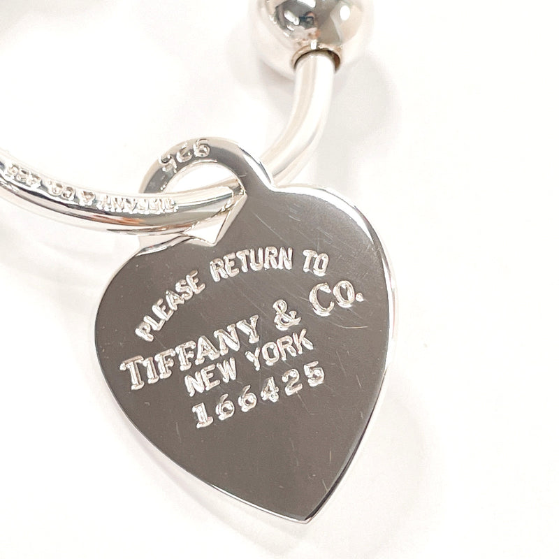 TIFFANY&Co. key ring Heart tag Return to Silver925 Silver Women Used