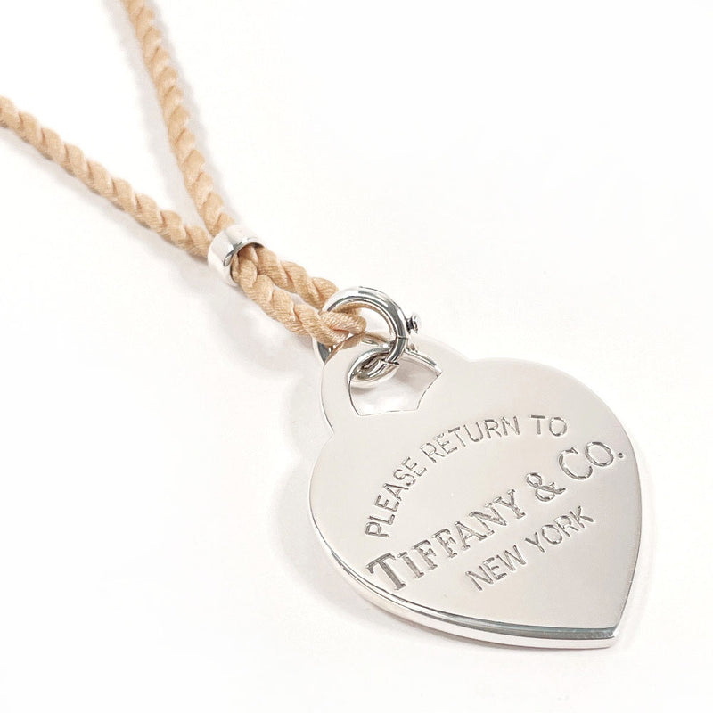 TIFFANY&Co. Necklace Return to Heart tag Silver925 Silver Women Used