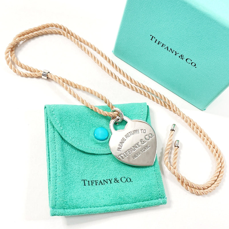 TIFFANY&Co. Necklace Return to Heart tag Silver925 Silver Women Used