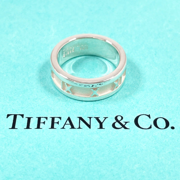 TIFFANY&Co. Ring Atlas Silver925 #US 4 1/2 Silver Women Second hand