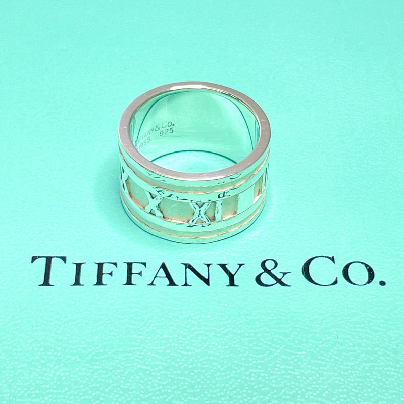 TIFFANY&Co. Ring Atlas Silver925 #12.5(JP Size) Silver Women Used