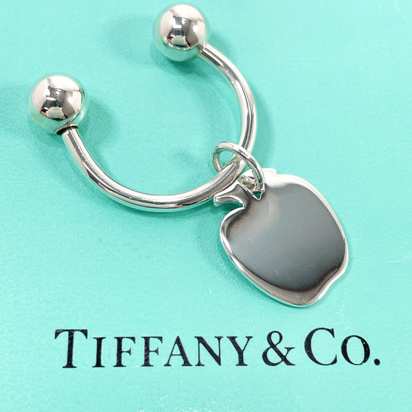 TIFFANY&Co. key ring Apple Silver925 Silver Women Second hand