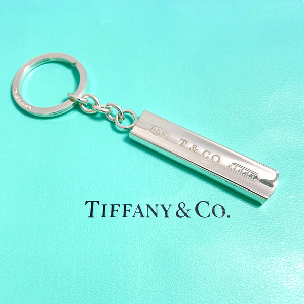 TIFFANY&Co. key ring 1837 bar Key ring Silver925 Silver unisex Used