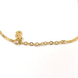 Christian Dior Necklace metal/Rhinestone gold Women Used