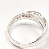 TIFFANY&Co. Ring Open heart Elsa Peretti Sterling Silver #7(JP Size) Silver Women Used