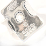 GUCCI earring G logo square Silver925 Silver Women Used