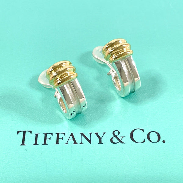 TIFFANY&Co. Earring Grooved Silver925/K18 yellow gold Silver Silver Women Used