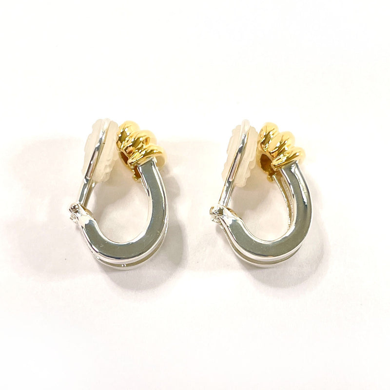 TIFFANY&Co. Earring Grooved Silver925/K18 yellow gold Silver Silver Women Used