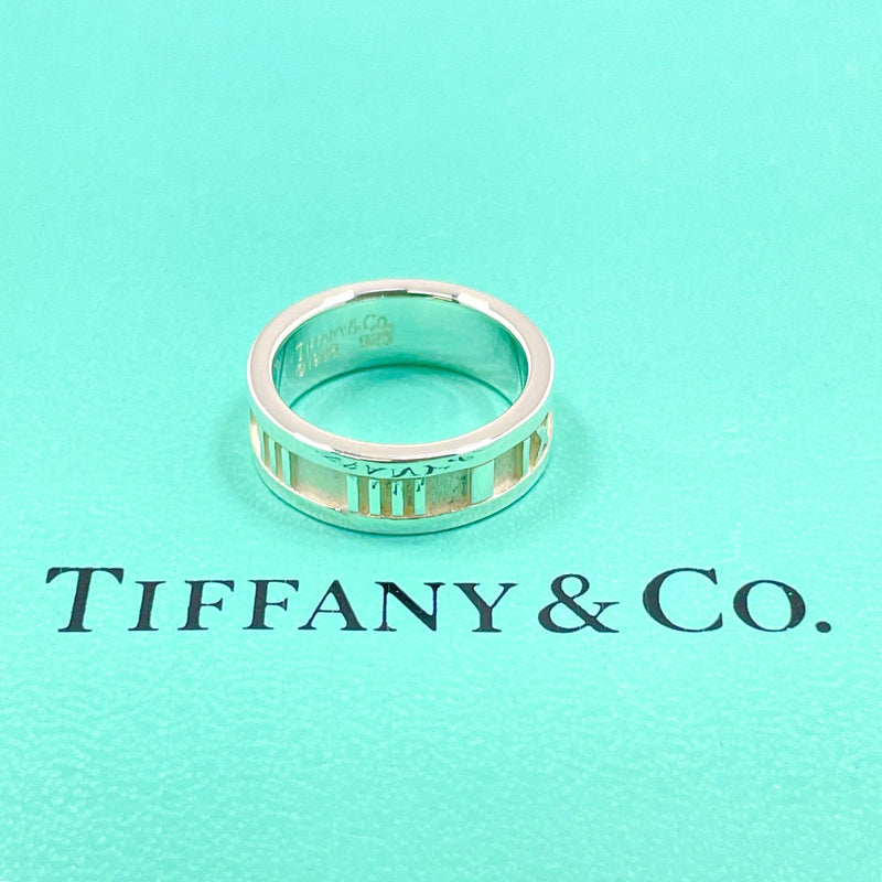 TIFFANY&Co. Ring Atlas Silver925 #9(JP Size) Silver Women Used