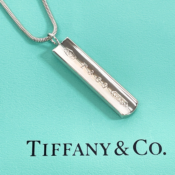 TIFFANY&Co. Necklace 1837 Bar Pendant Silver925 Silver unisex Used