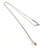 TIFFANY&Co. Necklace teardrop Elsa Peretti Pt950Platinum Silver Women Used