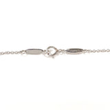 TIFFANY&Co. Necklace teardrop Elsa Peretti Pt950Platinum Silver Women Used