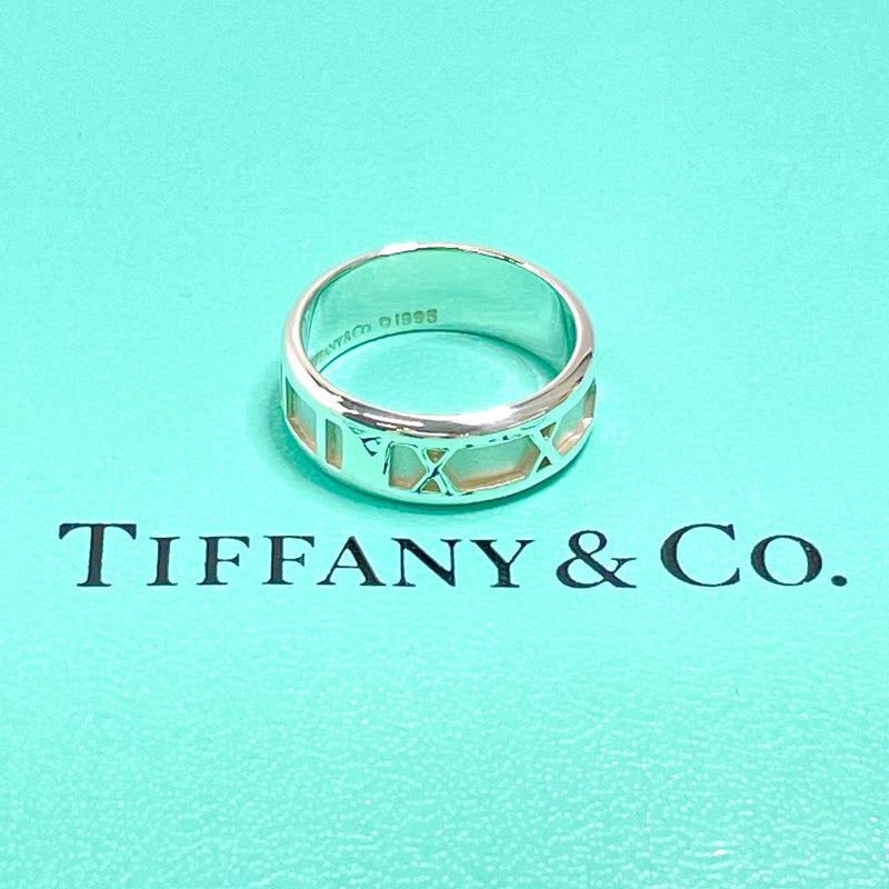 TIFFANY&Co. Ring Atlas Silver925 #10.5(JP Size) Silver Women Used