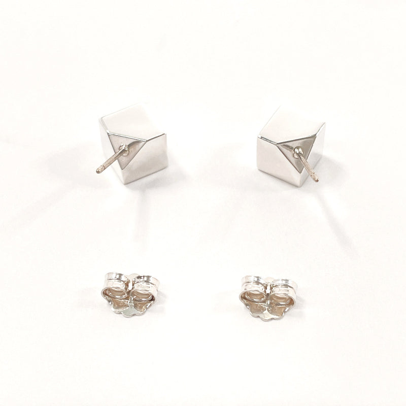 TIFFANY&Co. earring Cube Silver925 Silver Women Used