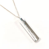 TIFFANY&Co. Necklace 1837 Bar Pendant Silver925 Silver unisex Used