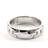 HERMES Ring Hercules K18 white gold #12(JP Size) Silver Women Used